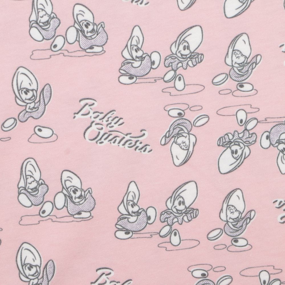 ディズニーキャラクター 総柄Ｔシャツワンピ アリス ヤングオイスター