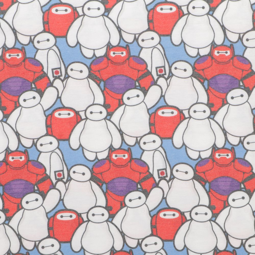 ディズニーキャラクター 総柄Ｔシャツワンピ ベイマックス いっぱい