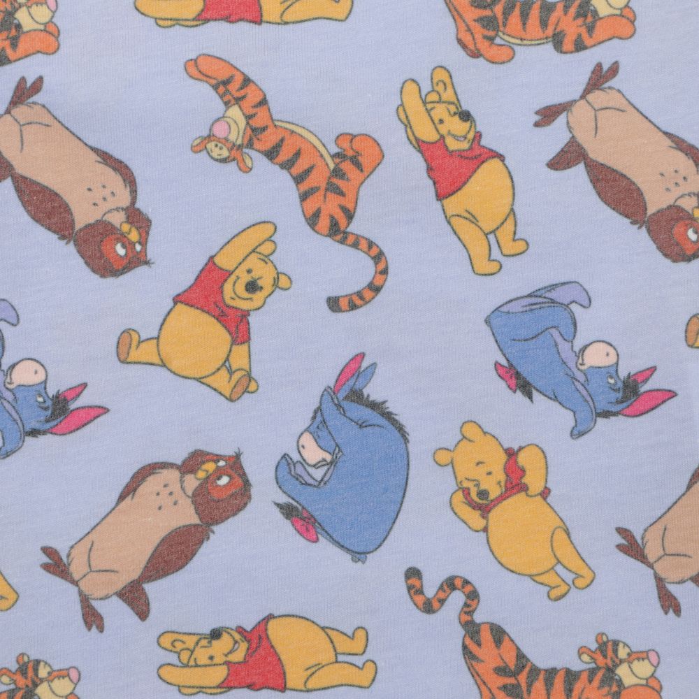 ディズニーキャラクター 総柄KIDS-Ｔシャツ プー仲間１２０