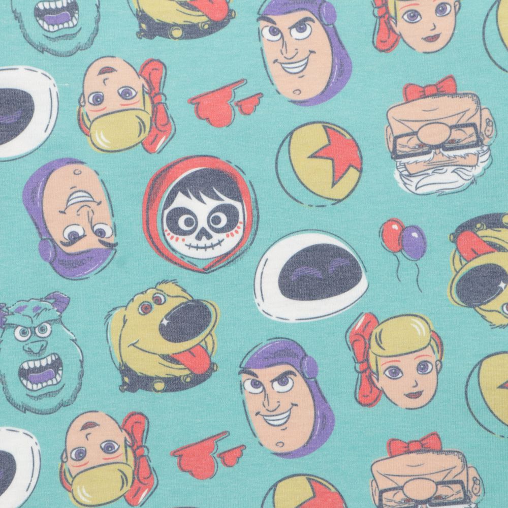 ピクサー キャラクター 総柄KIDS-Ｔシャツ フェイス １２０