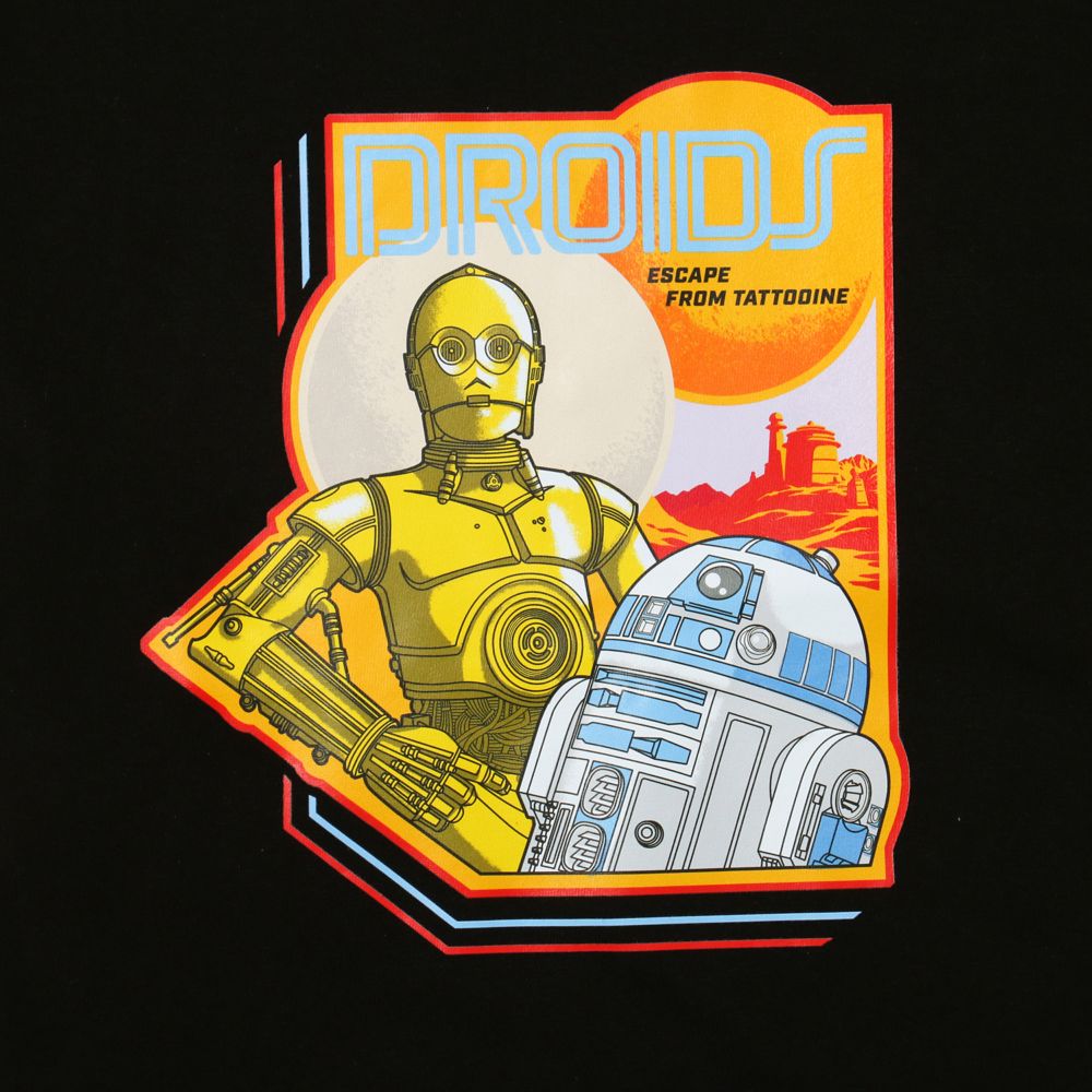 スター・ウォーズ Tシャツ ドロイドズ Ｌ-SIZE