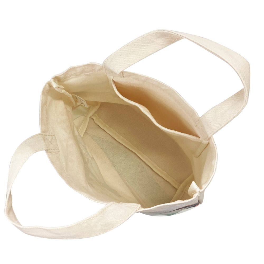 ディズニー マチ付バッグ スティッチ/サーフィン