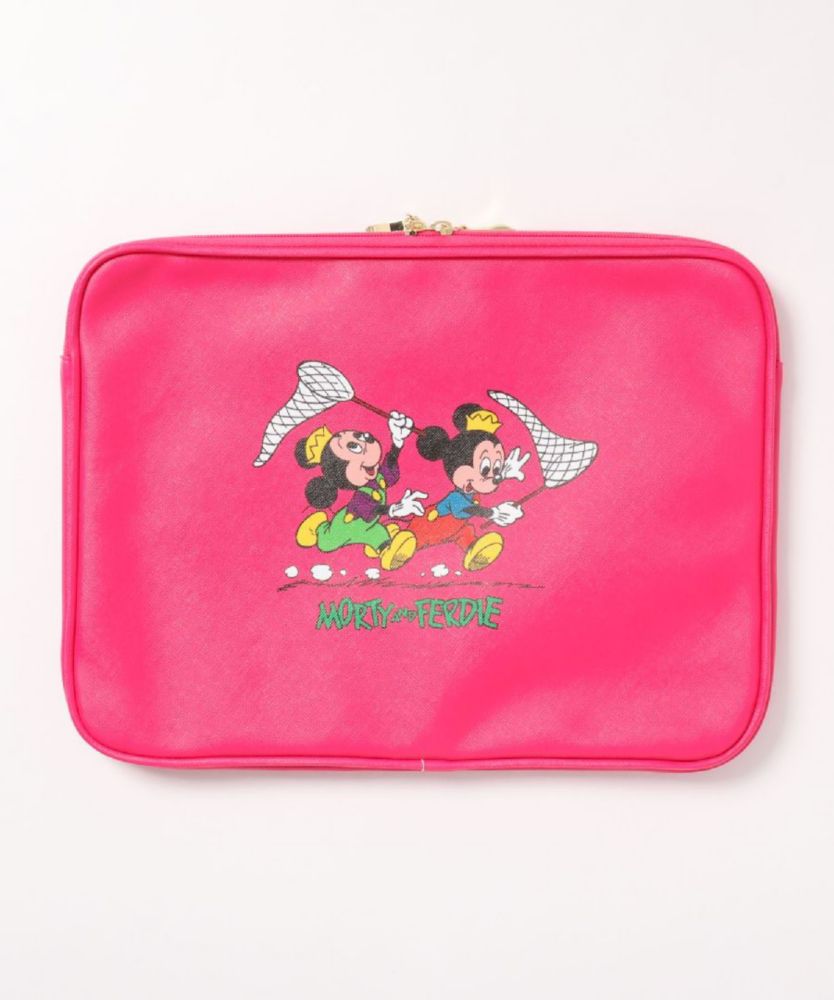 公式 ショップディズニー ノスタルジカ ガジェットケース 13inch ミッキー フレンズ 車