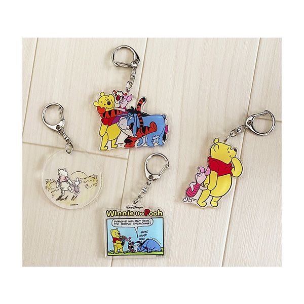 公式 ショップディズニー ディズニー くまのプーさん プー おさんぽ アクリルキーホルダー