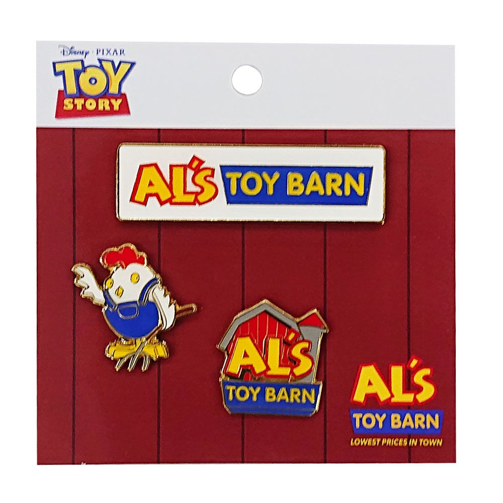 トイ・ストーリー Ａｌ'ｓ Ｔｏｙ Ｂａｒｎ ピンズセット - 【公式】ディズニーストア.jp