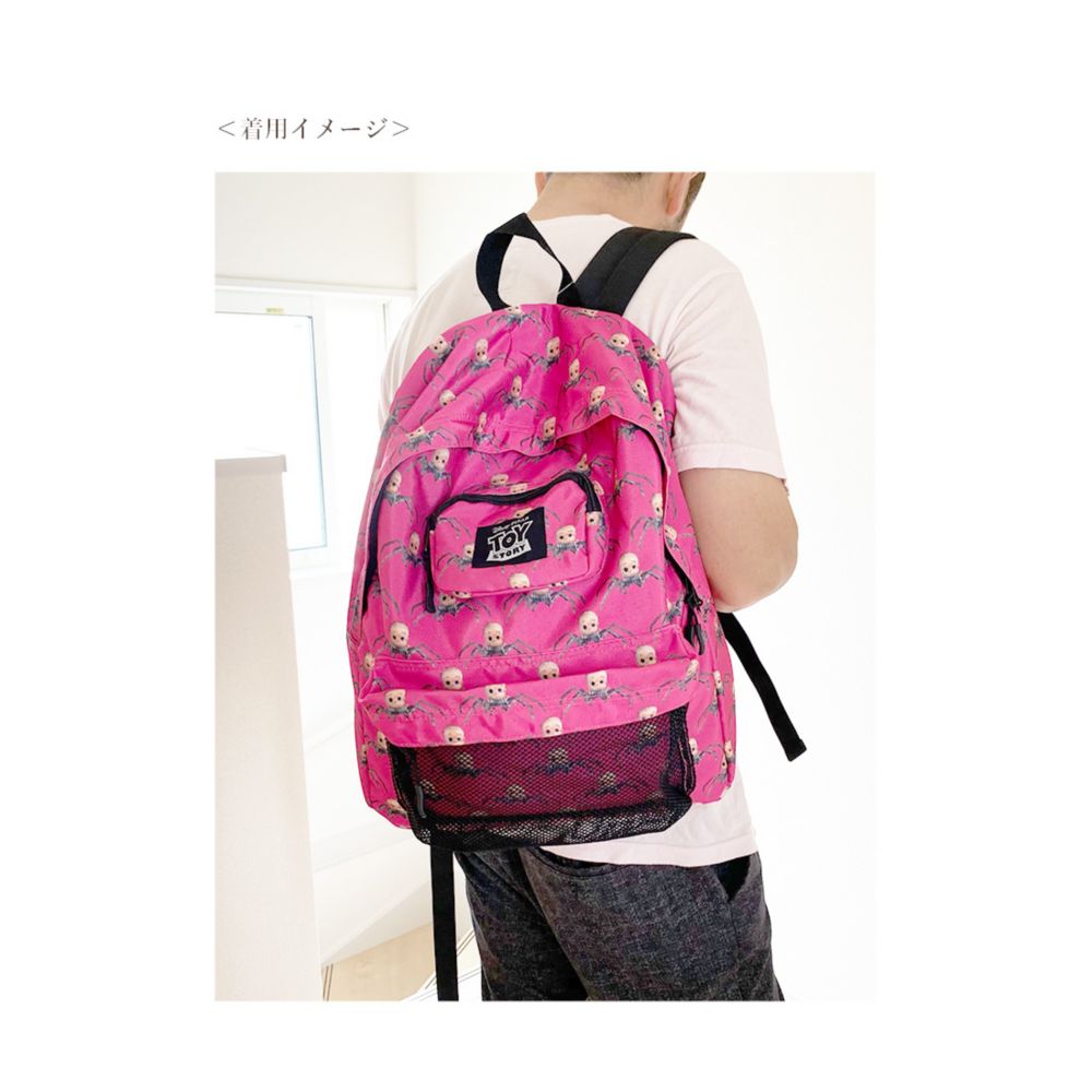 トイ・ストーリー シドシリーズ /リュック/ベビーフェイス総柄