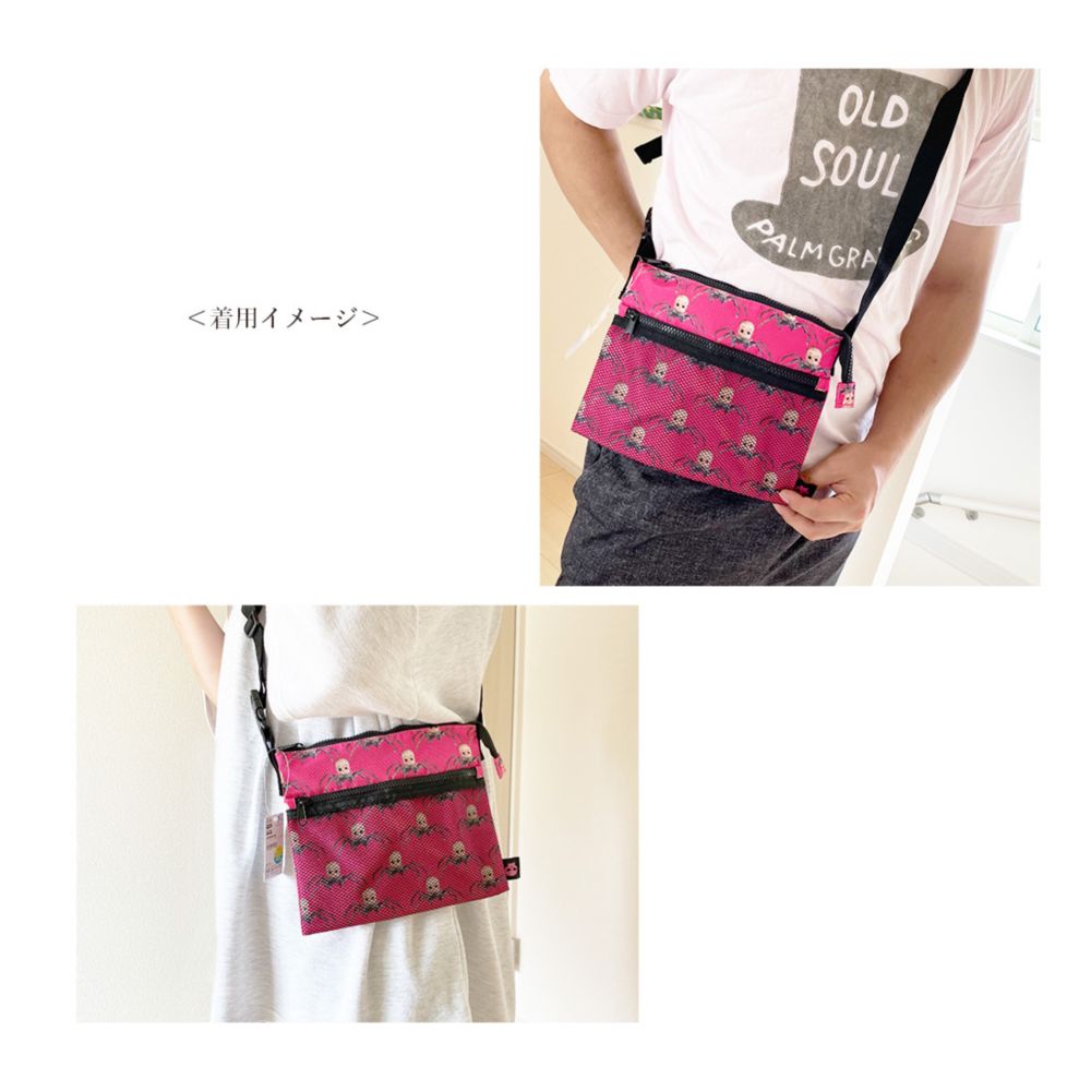 トイ・ストーリー シドシリーズ /サコッシュ/ベビーフェイス総柄