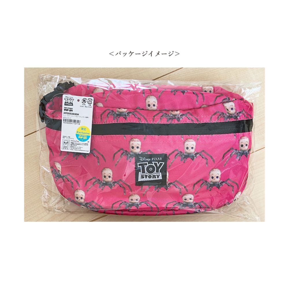 トイ・ストーリー シドシリーズ /ボディバッグ/ベビーフェイス総柄
