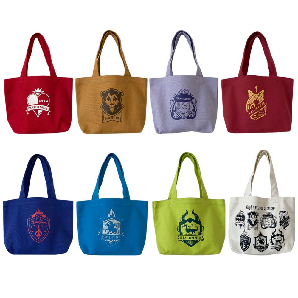 公式 ショップディズニー ディズニー ツイステッドワンダーランド コットンランチバッグ スカラビア