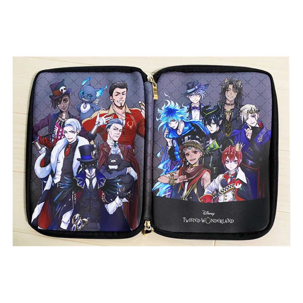 ディズニー ツイステッドワンダーランド マルチケース Ｓサイズ 集合