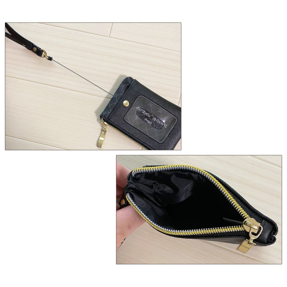 公式 ショップディズニー ディズニー ツイステッドワンダーランド リール付きパスケース 美しき女王