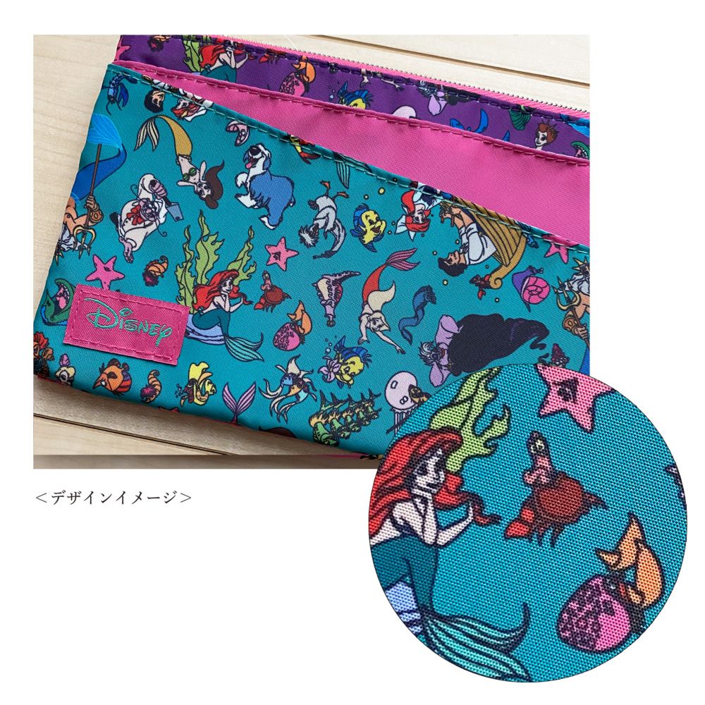 公式 ショップディズニー ディズニー マルチポーチ リトルマーメイド