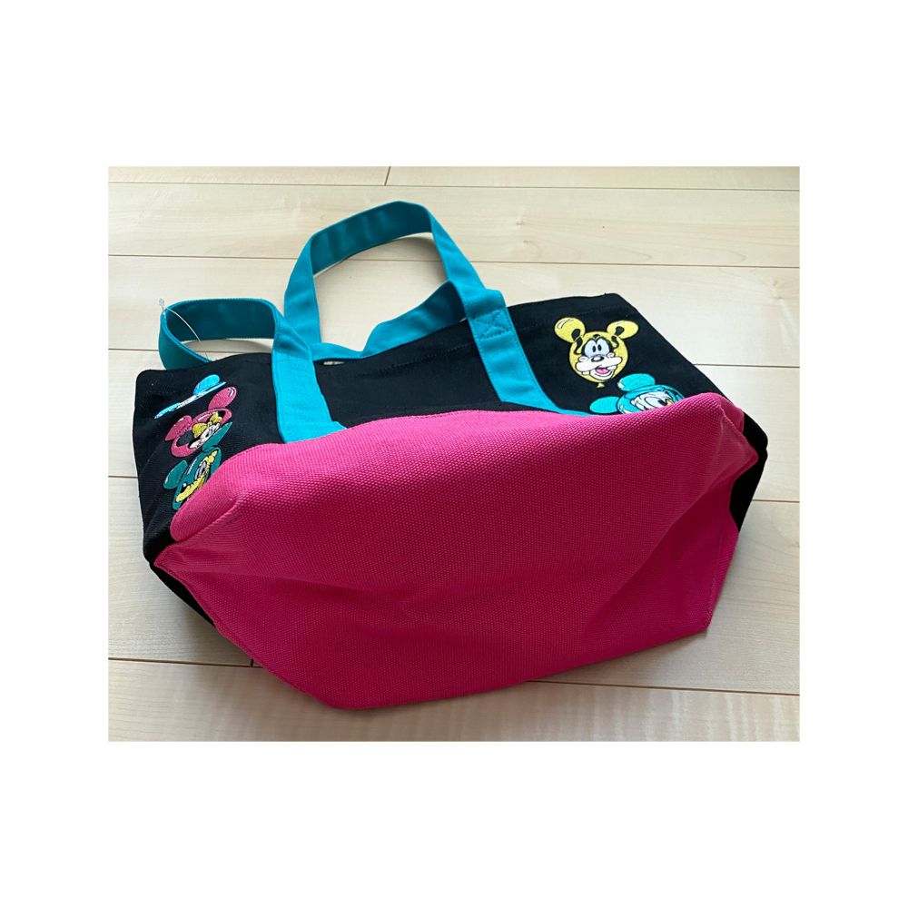 公式 ショップディズニー ノスタルジカ 刺繍トートバッグ ミッキーマウス フレンズ バルーン
