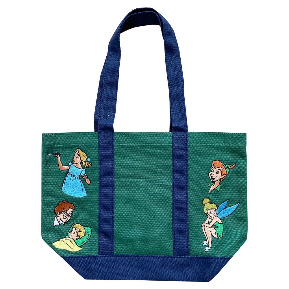 公式 ショップディズニー ノスタルジカ 刺繍トートバッグ ピーター パン