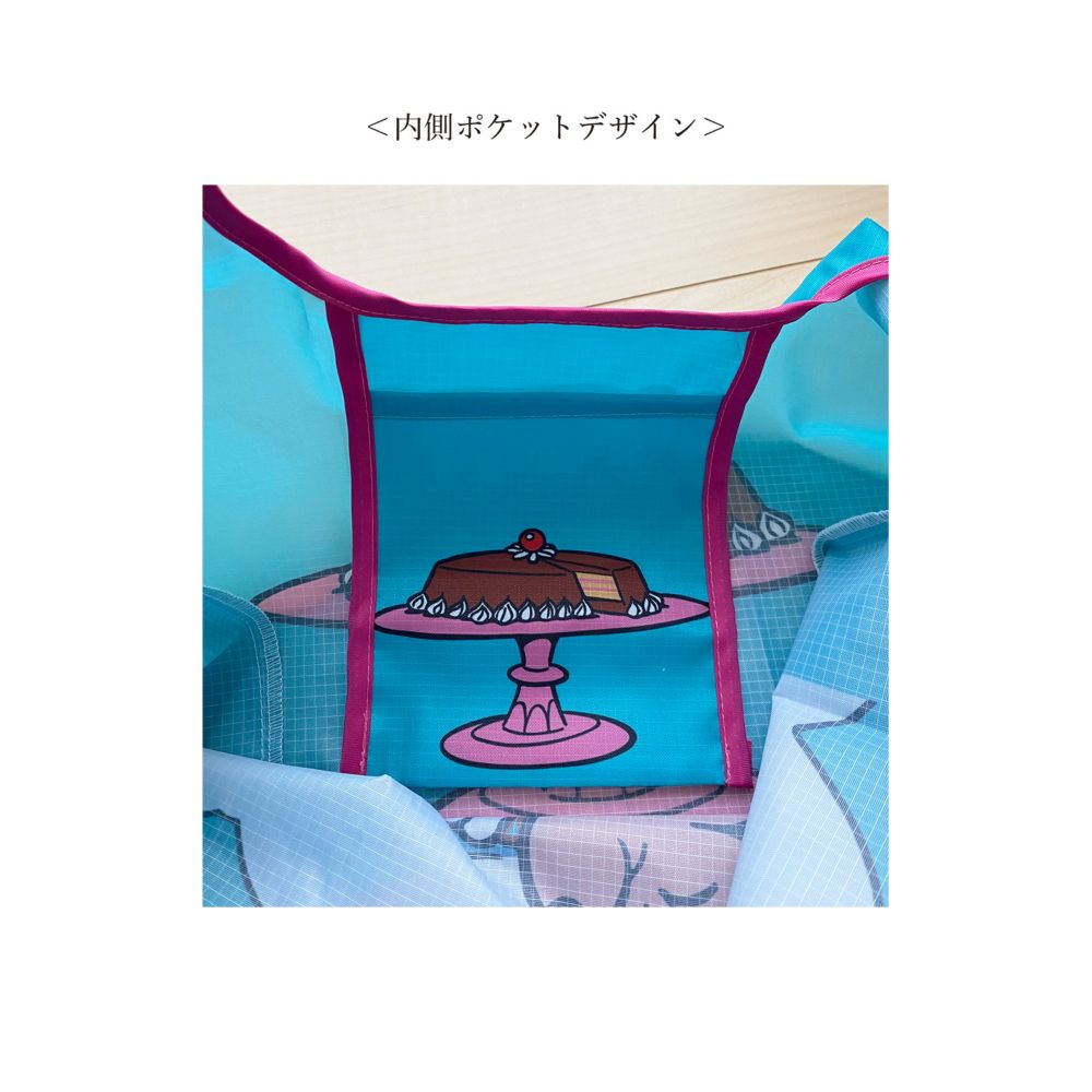 ノスタルジカ マルシェ型エコバッグ ミッキーマウス/ピクニック