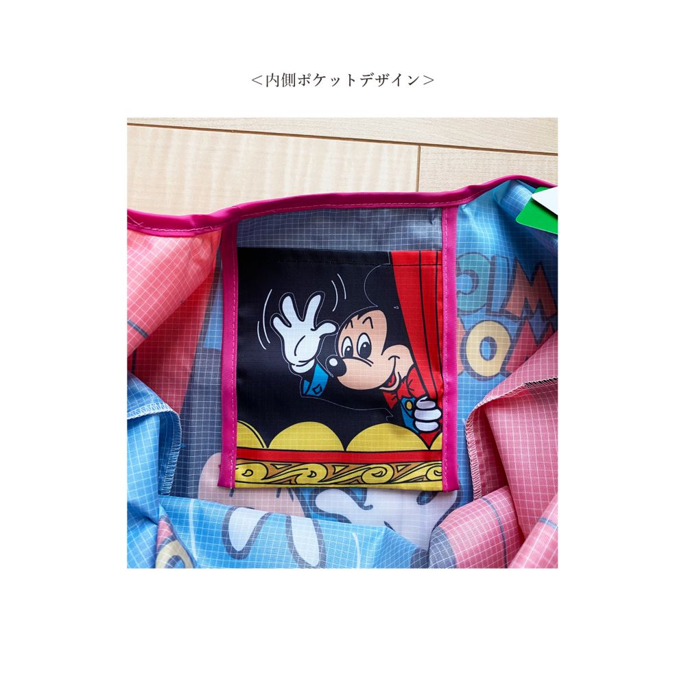 ノスタルジカ マルシェ型エコバッグ ミッキーマウス/ステージ