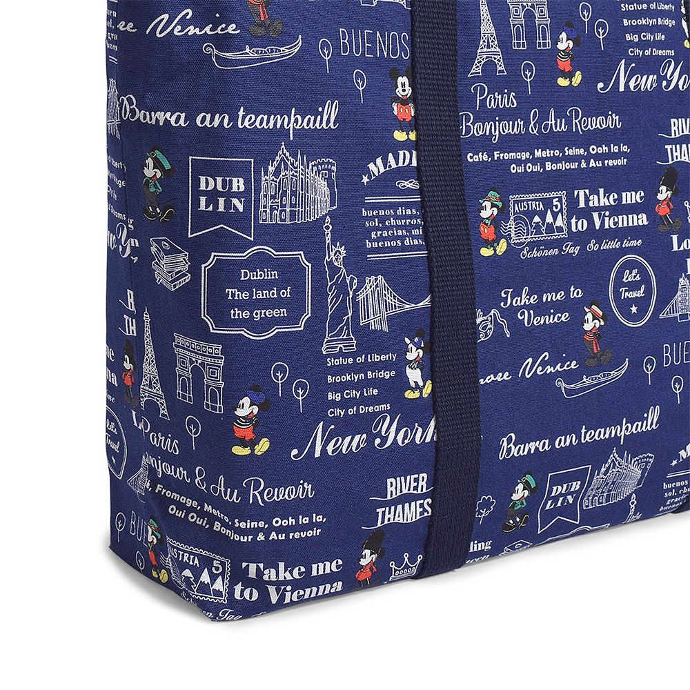 レッスンバッグ マチ付き / Mickey Mouse / LET&rsquo;S TRAVEL / ミッキーマウス /