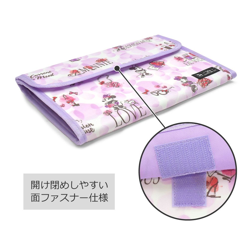 マルチケース/母子手帳ケース ジャバラタイプ / Minnie Mouse / EAU SO CHIC / ミニーマウス /