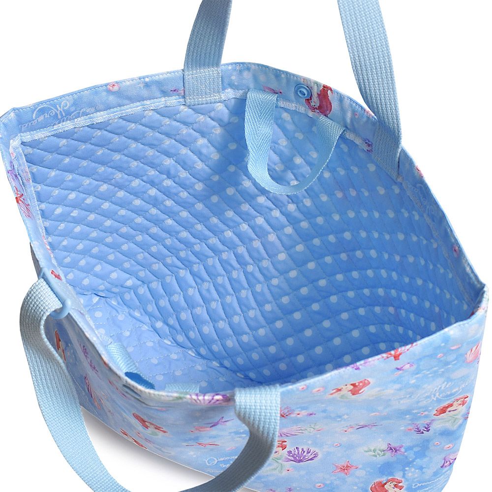 マチ付きキルティングレッスンバッグ(ループ付き) / Ariel / THE LITTLE MERMAID / アリエル /