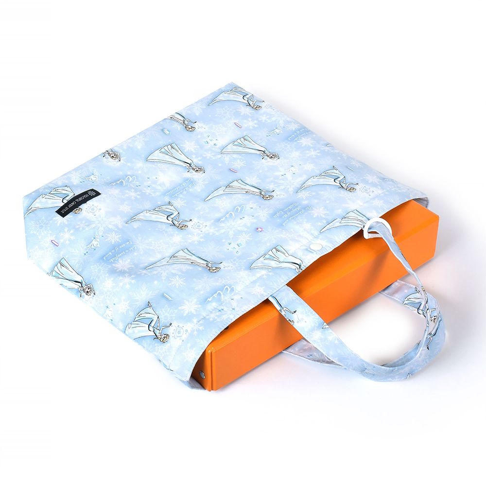 マチ付きキルティングレッスンバッグ(ループ付き) / Elsa / FROZEN / エルサ /