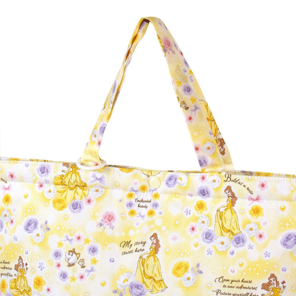 マチ付きキルティングレッスンバッグ(ループ付き) / Belle / BEAUTY AND THE BEAST / ベル /