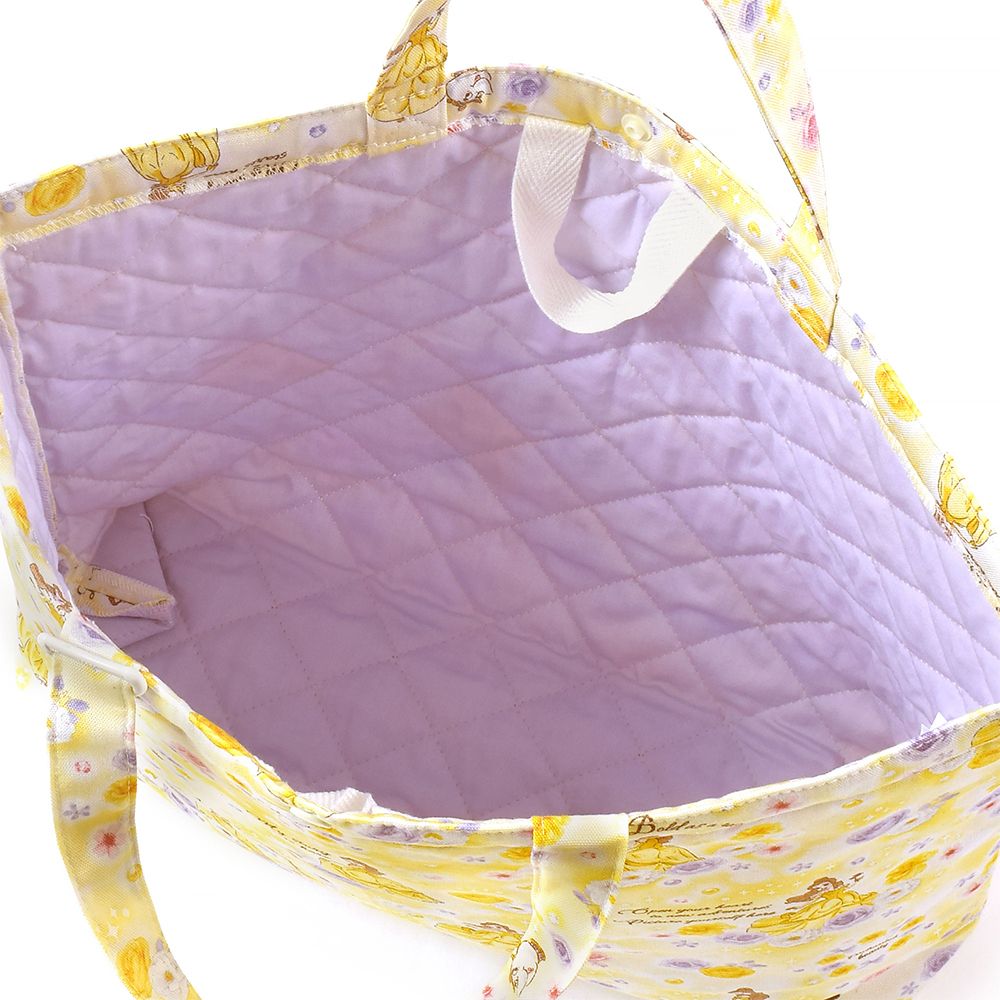 マチ付きキルティングレッスンバッグ(ループ付き) / Belle / BEAUTY AND THE BEAST / ベル /