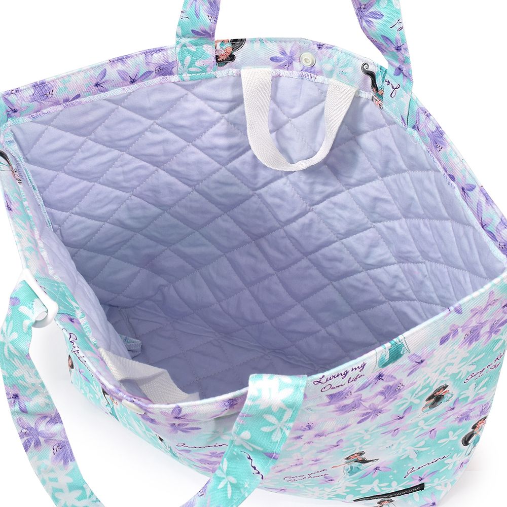 マチ付きキルティングレッスンバッグ(ループ付き) / Jasmine / Aladdin / ジャスミン /