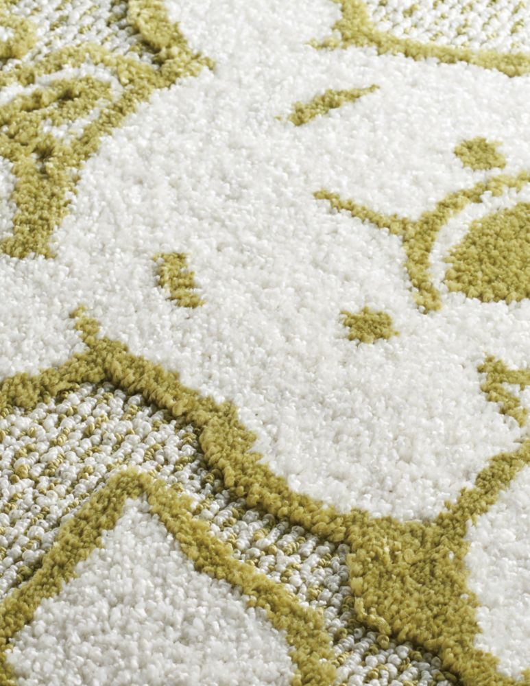 プー フレンズマット DMP-106D 45&times;75cm グリーン