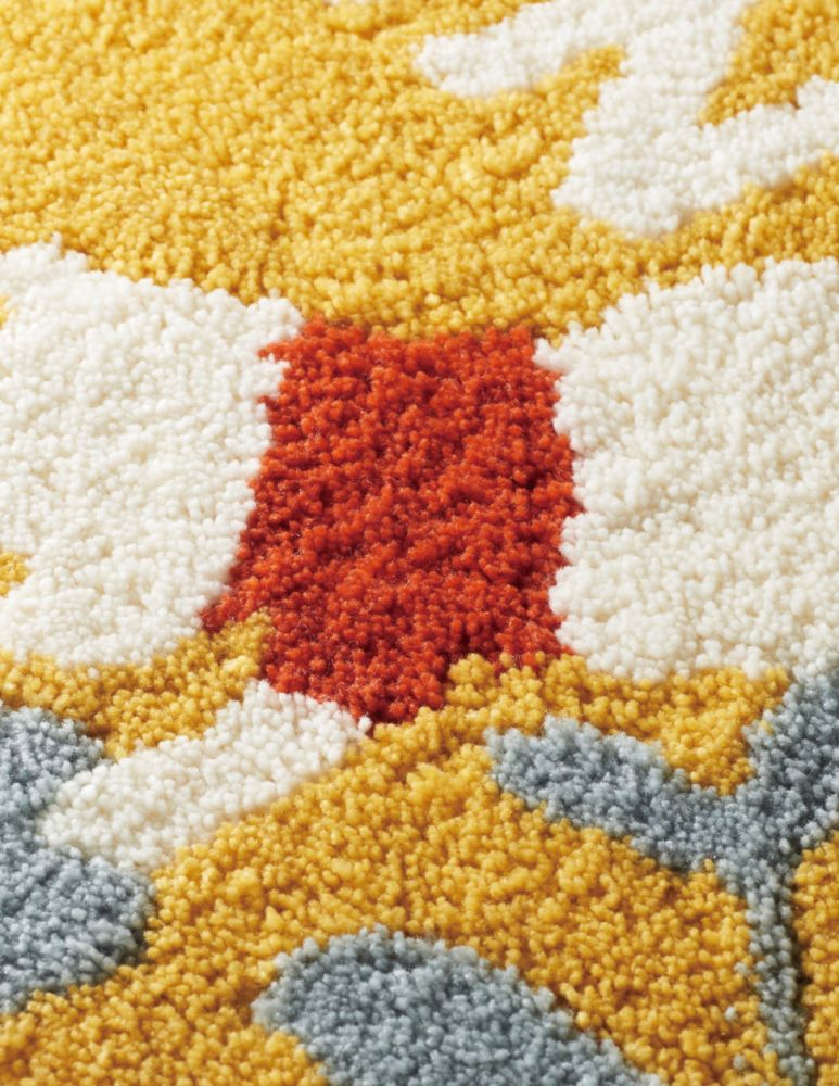 プー プランツマット DMP-4063 50&times;80cm イエロー