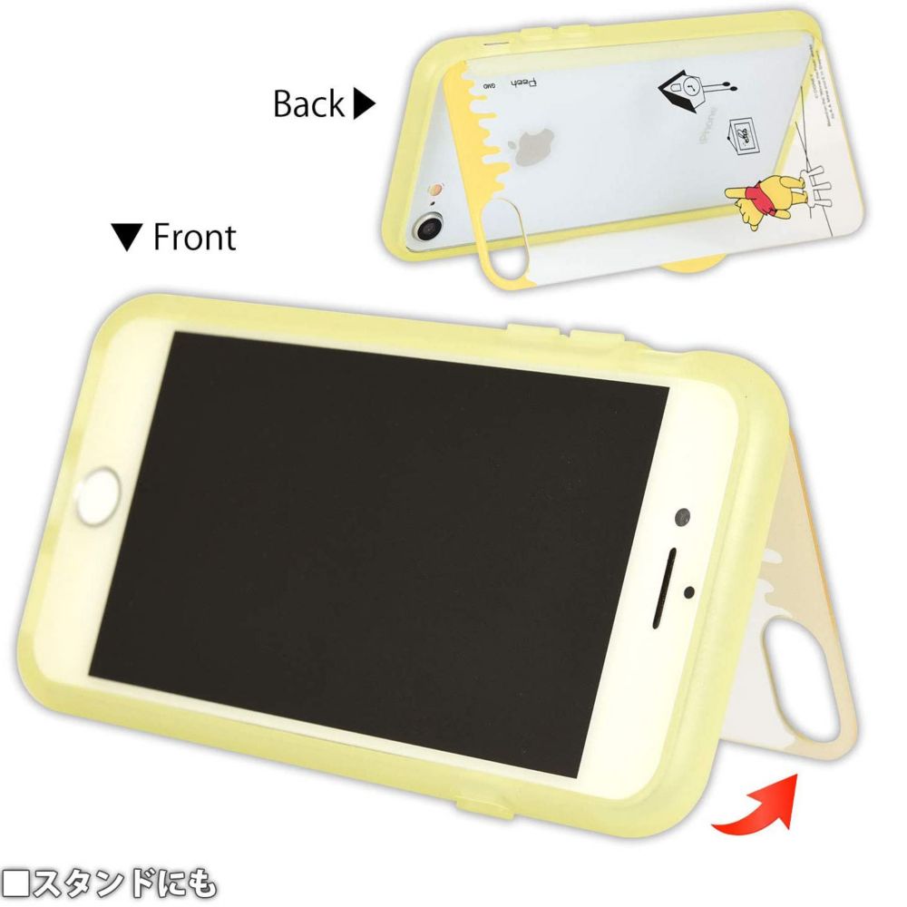 くまのプーさん SHOWCASE+ iPhone 7/8/SE(第2世代)対応ケース DN-765C