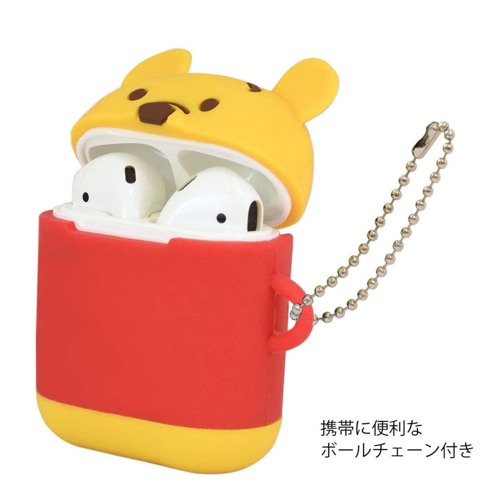 くまのプーさん AirPods シリコンケース DN-614C
