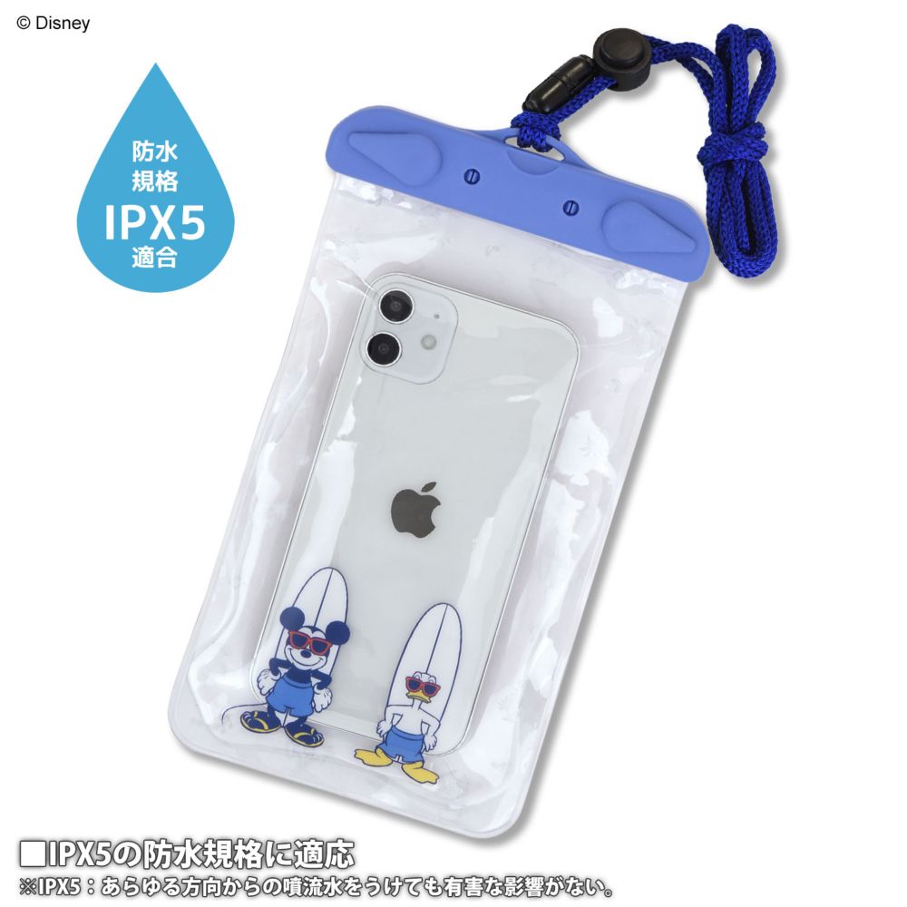 公式 ショップディズニー ミッキー ドナルド 防滴ポーチ Dn 4a
