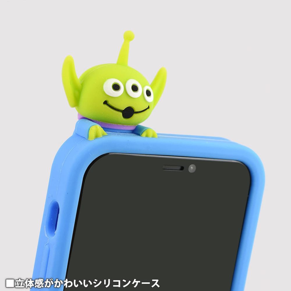 エイリアン iPhone 12 mini対応シリコンケース DN-836B