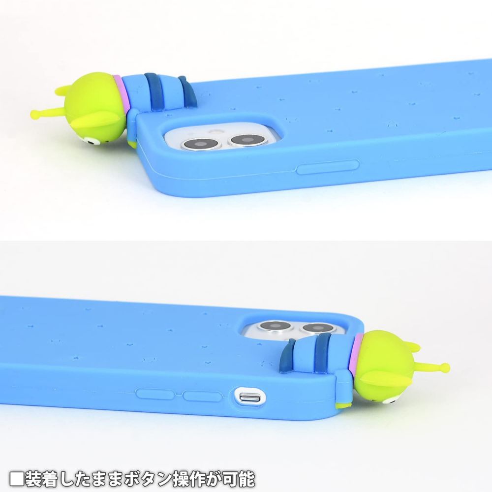 エイリアン iPhone 12 mini対応シリコンケース DN-836B