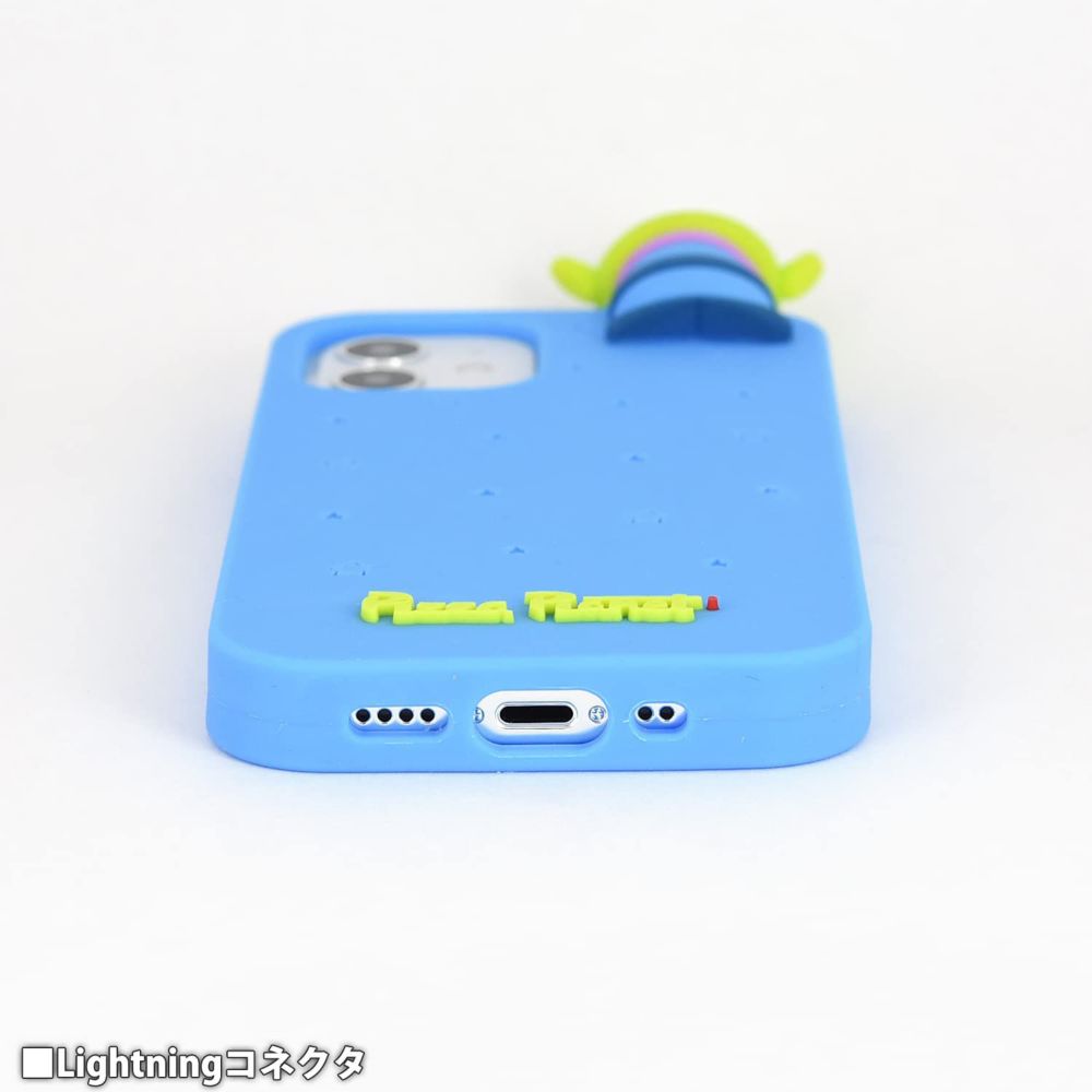 エイリアン iPhone 12 mini対応シリコンケース DN-836B