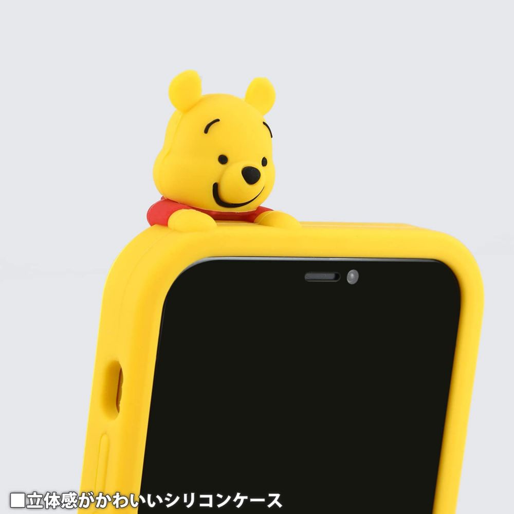 公式 ショップディズニー くまのプーさん Iphone 12 12pro 対応シリコンケース Dn 7a