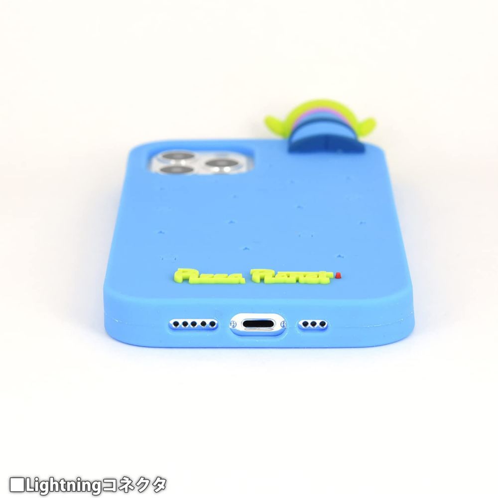 エイリアン iPhone 12/12Pro 対応シリコンケース DN-837B