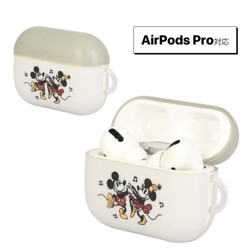 AirPods Pro ソフトケース ミッキー&ミニー DN-889MK