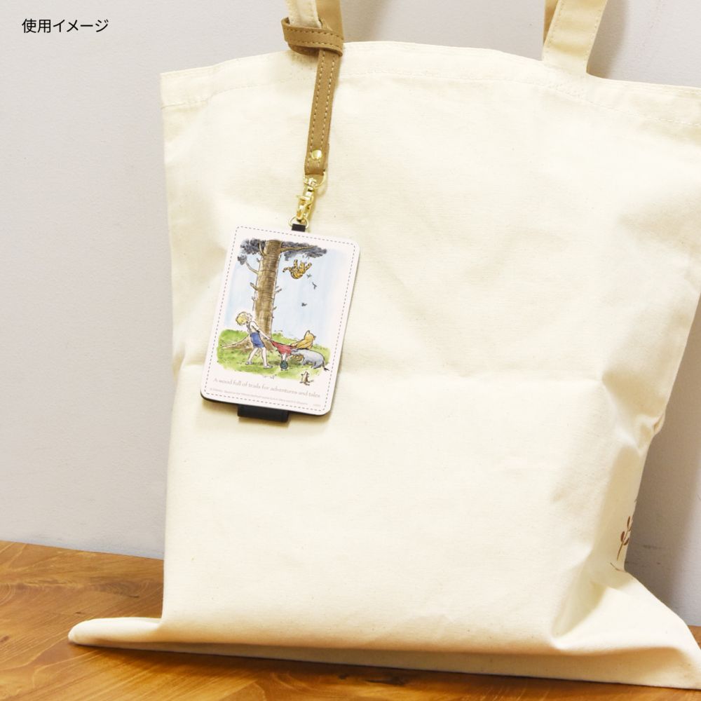 くまのプーさん ICカードケース あそぶ DNG-03B