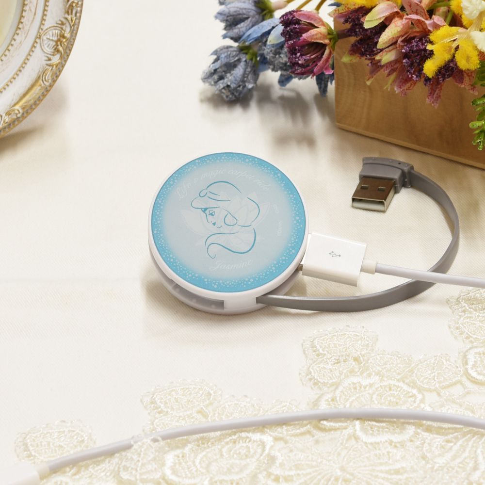 ジャスミン ラウンドUSBハブ DNG-18D