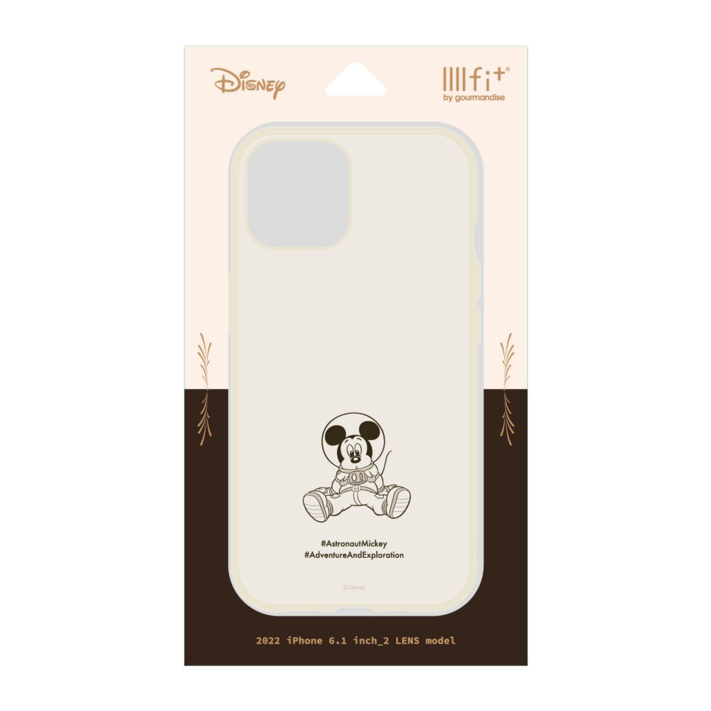 ミッキーマウス IIIIfit(イーフィット) iPhone 13 / 14 (6.1インチ) 対応 ケース DNG-19MK