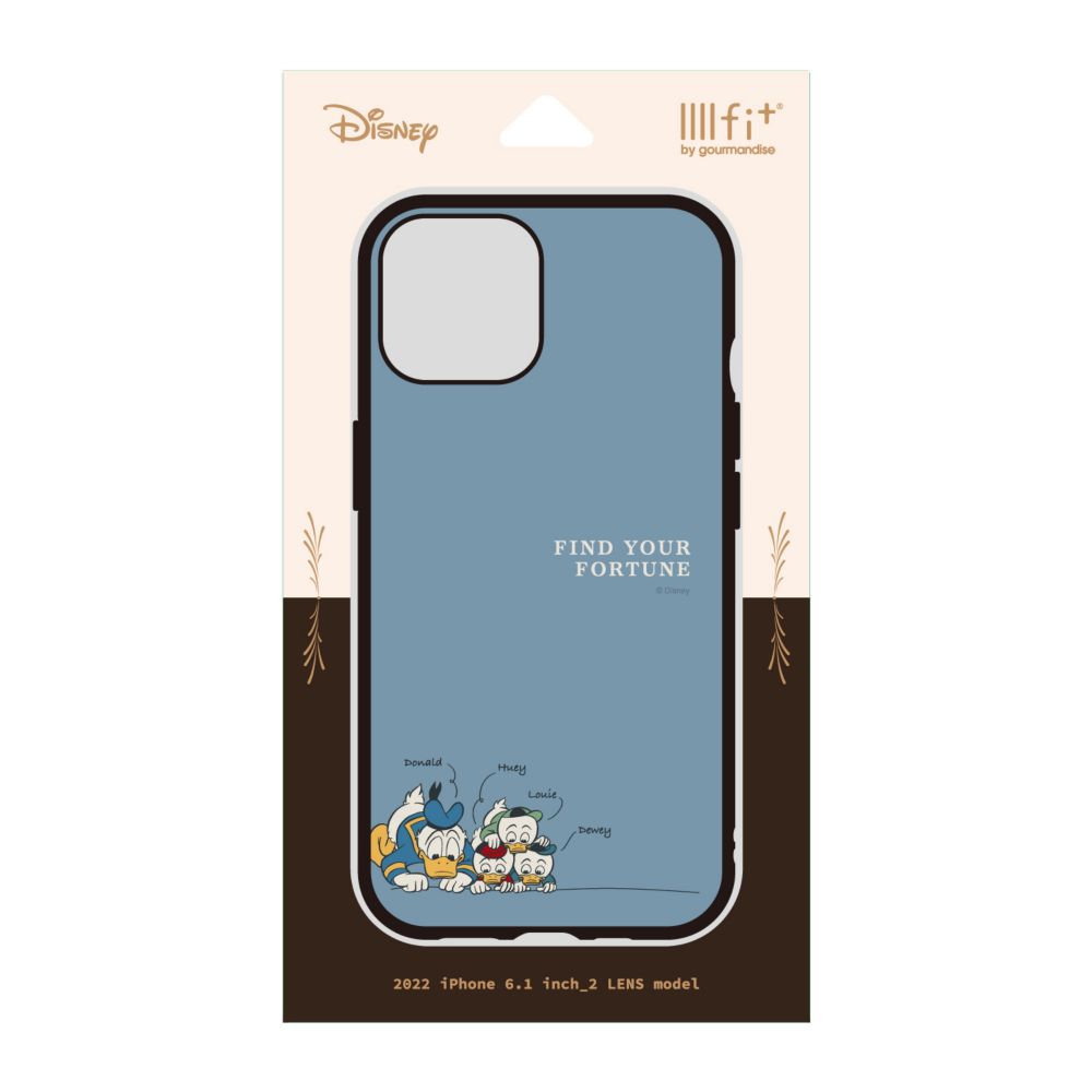 ドナルドダック IIIIfit(イーフィット) iPhone 13 / 14 (6.1インチ) 対応 ケース DNG-19DD