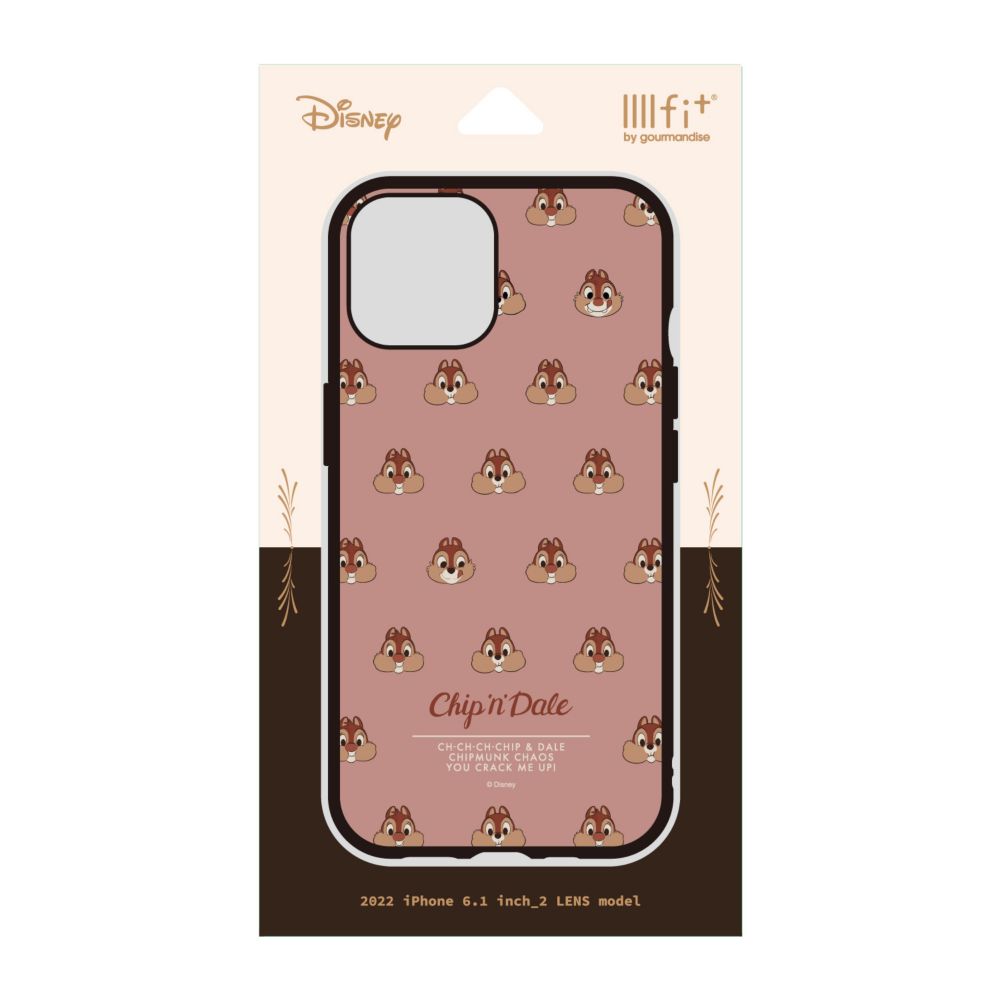 チップ＆デール IIIIfit(イーフィット) iPhone 13 / 14 (6.1インチ) 対応 ケース DNG-19CD