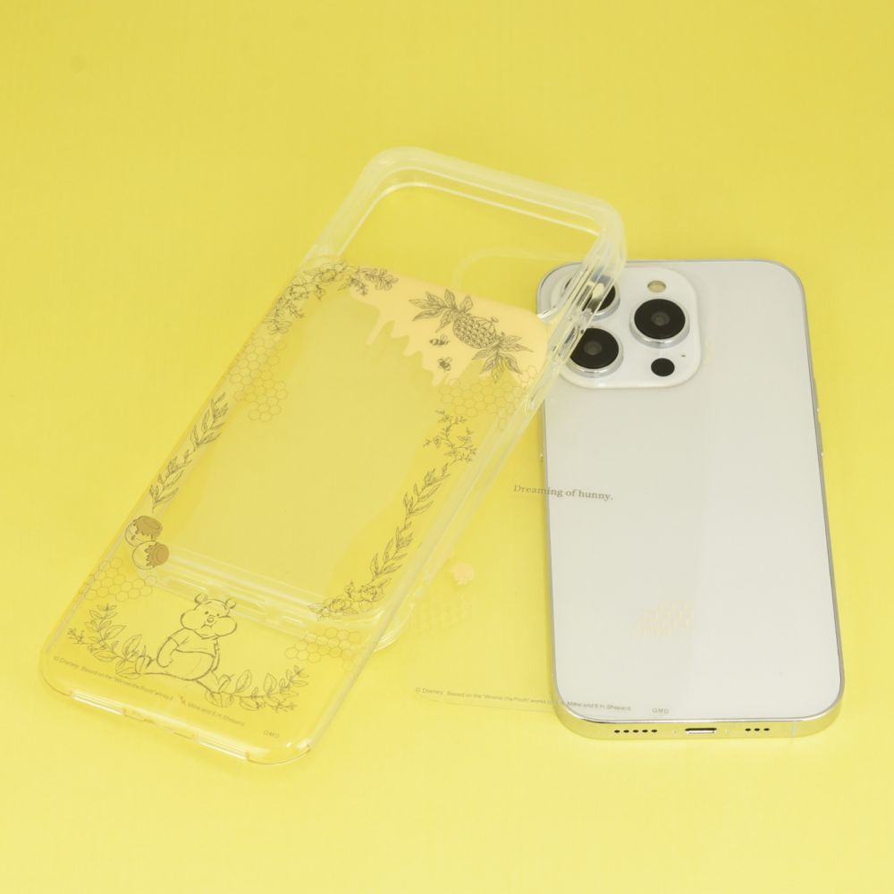 くまのプーさん SHOWCASE+ iPhone 12 / 12 Pro / 13 / 13 Pro / 14 / 14 Pro (6.1インチ) 対応 ケース DNG-27PO