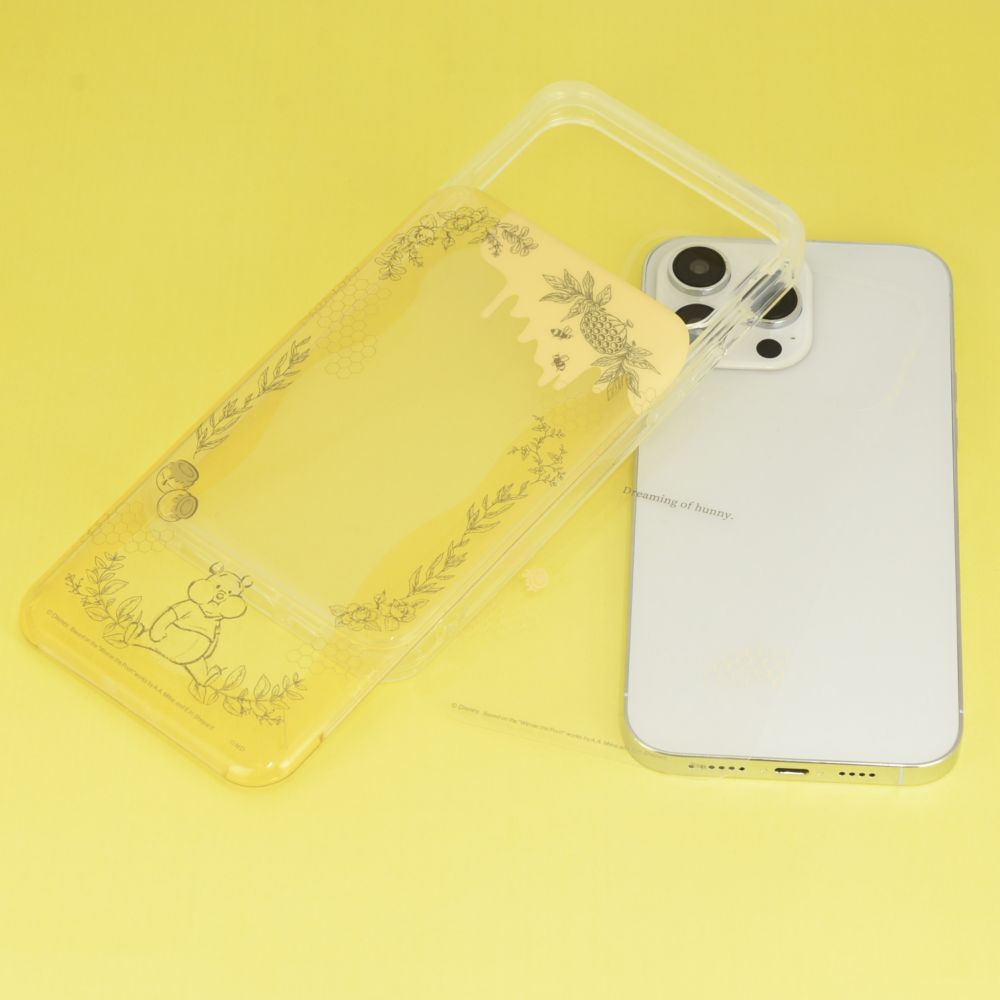 くまのプーさん SHOWCASE+ 12 Pro Max / 13 Pro Max / iPhone 14 Plus / 14 Pro Max (6.7インチ) 対応 ケース DNG-28PO