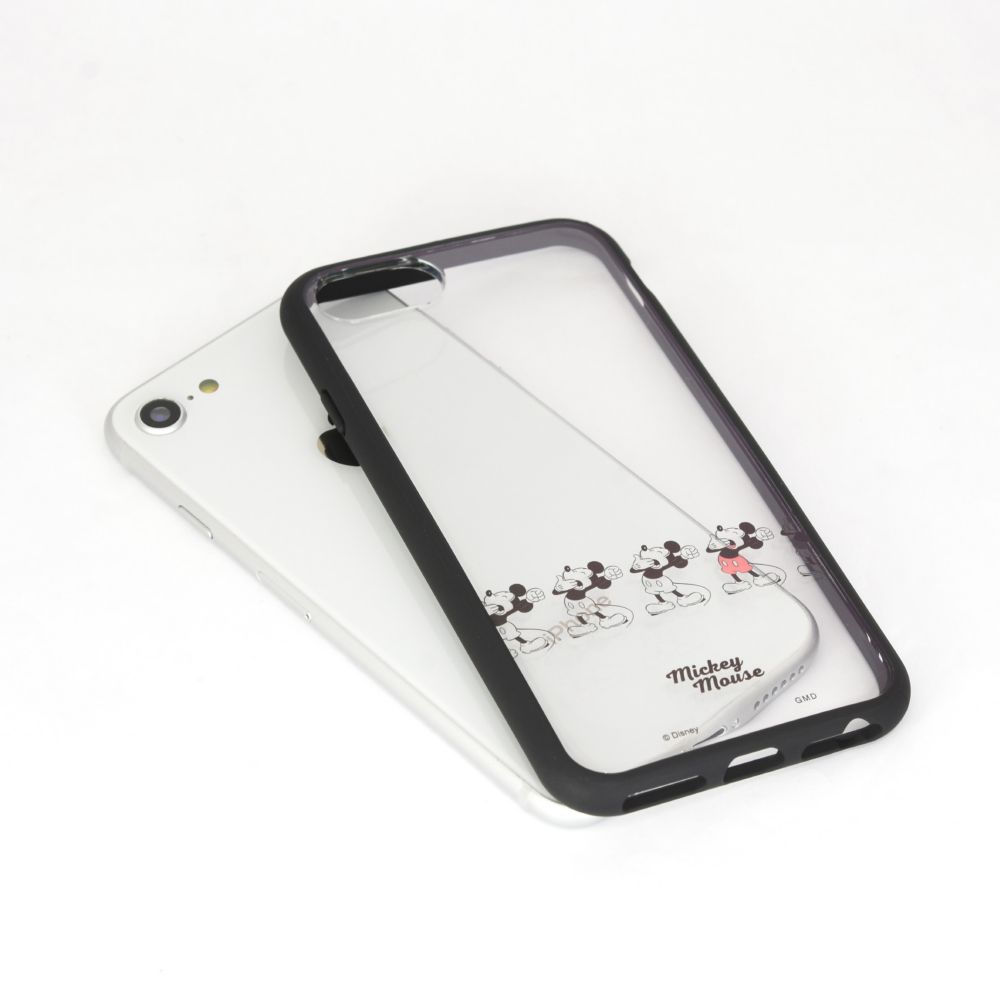 ミッキーマウス IIIIfit Clear iPhone 6/6s/7/8/SE(第2世代)/SE(第3世代) (4.7インチ) 対応 ケース DNG-33MK