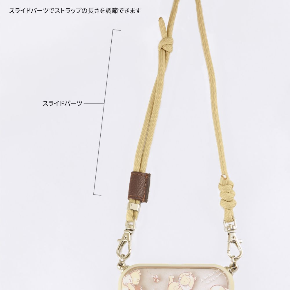 くまのプーさん IIIIfit Loop iPhone 6/6s/7/8/SE(第2世代)/SE(第3世代) (4.7インチ) 対応 ケース DNG-43PO