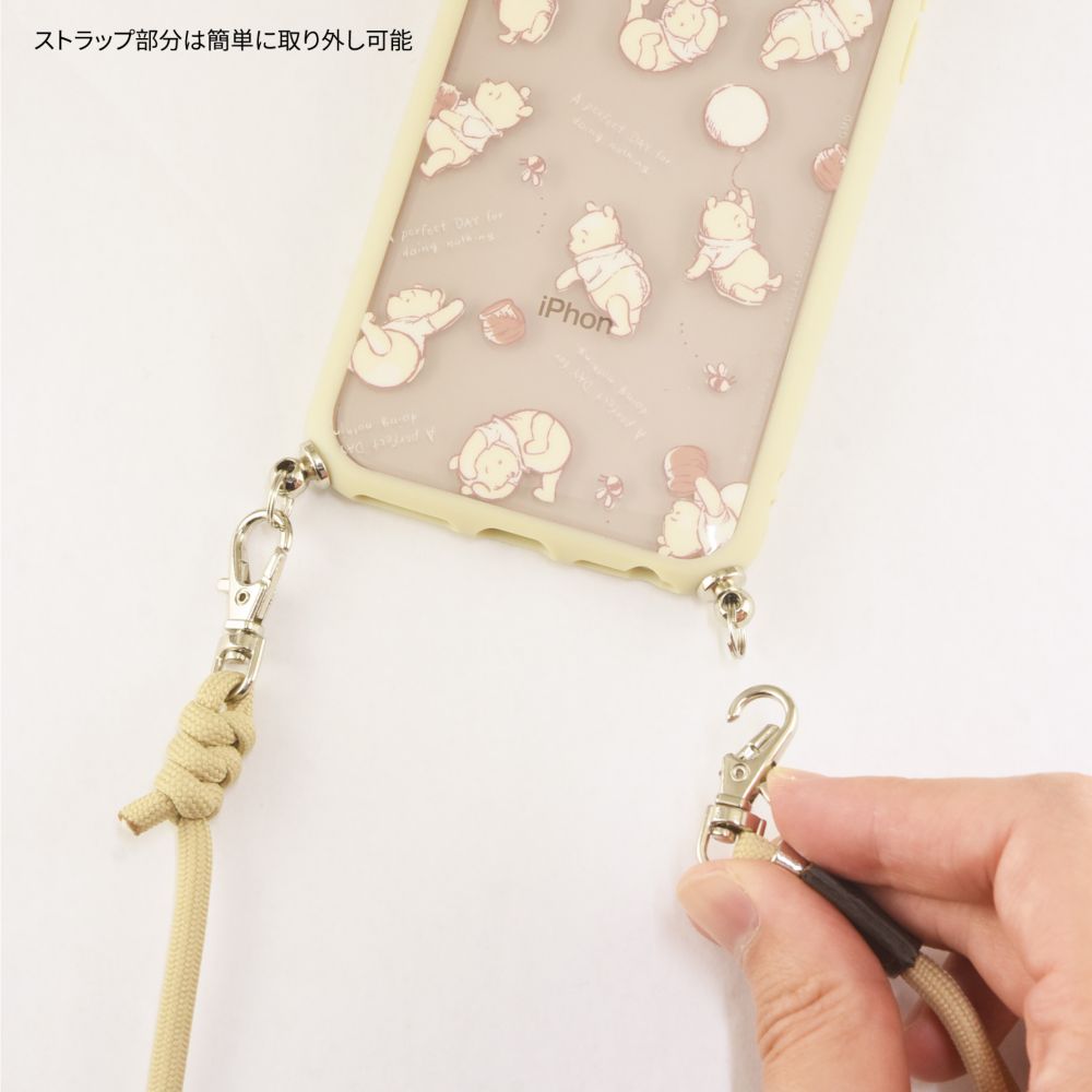 くまのプーさん IIIIfit Loop iPhone 6/6s/7/8/SE(第2世代)/SE(第3世代) (4.7インチ) 対応 ケース DNG-43PO