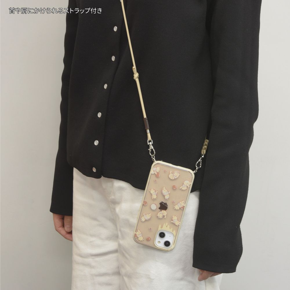 くまのプーさん IIIIfit Loop iPhone 13 / 14 (6.1インチ) 対応 ケース DNG-44PO