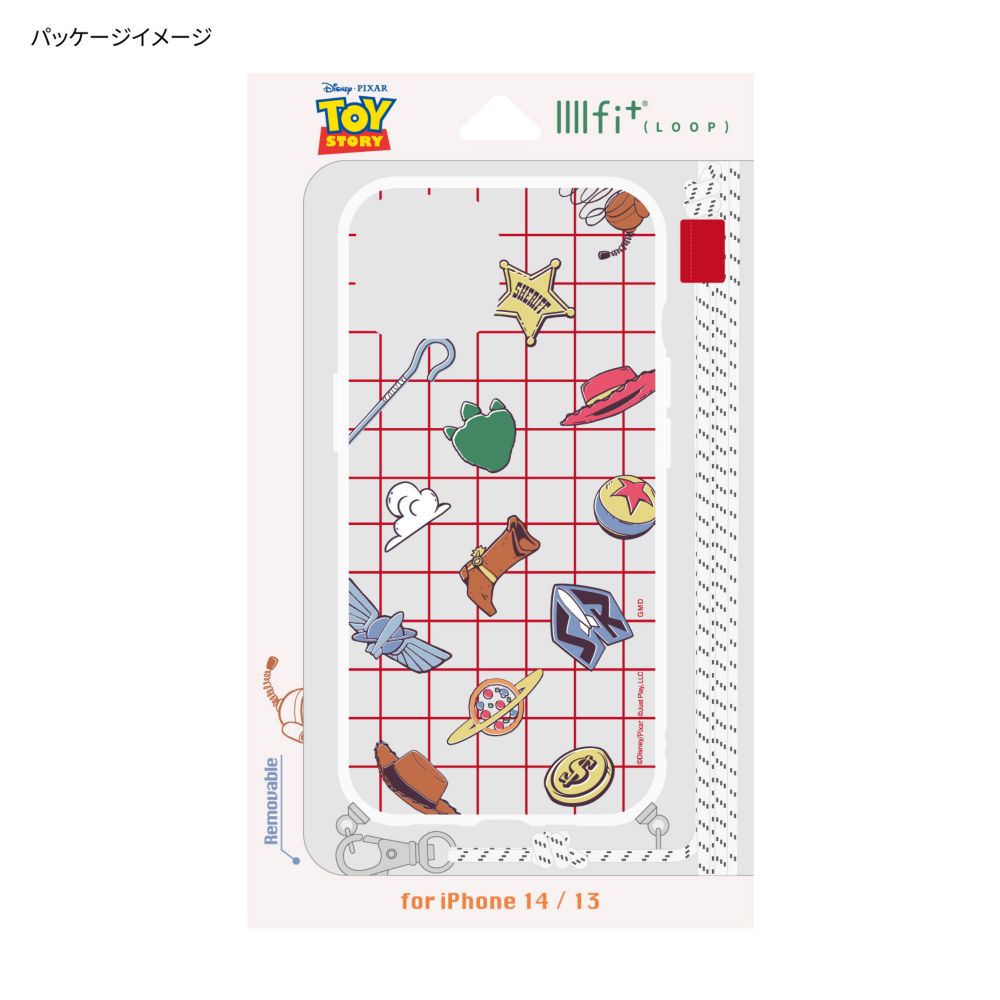 トイ・ストーリー IIIIfit Loop iPhone 13 / 14 (6.1インチ) 対応 ケース DNG-44TS